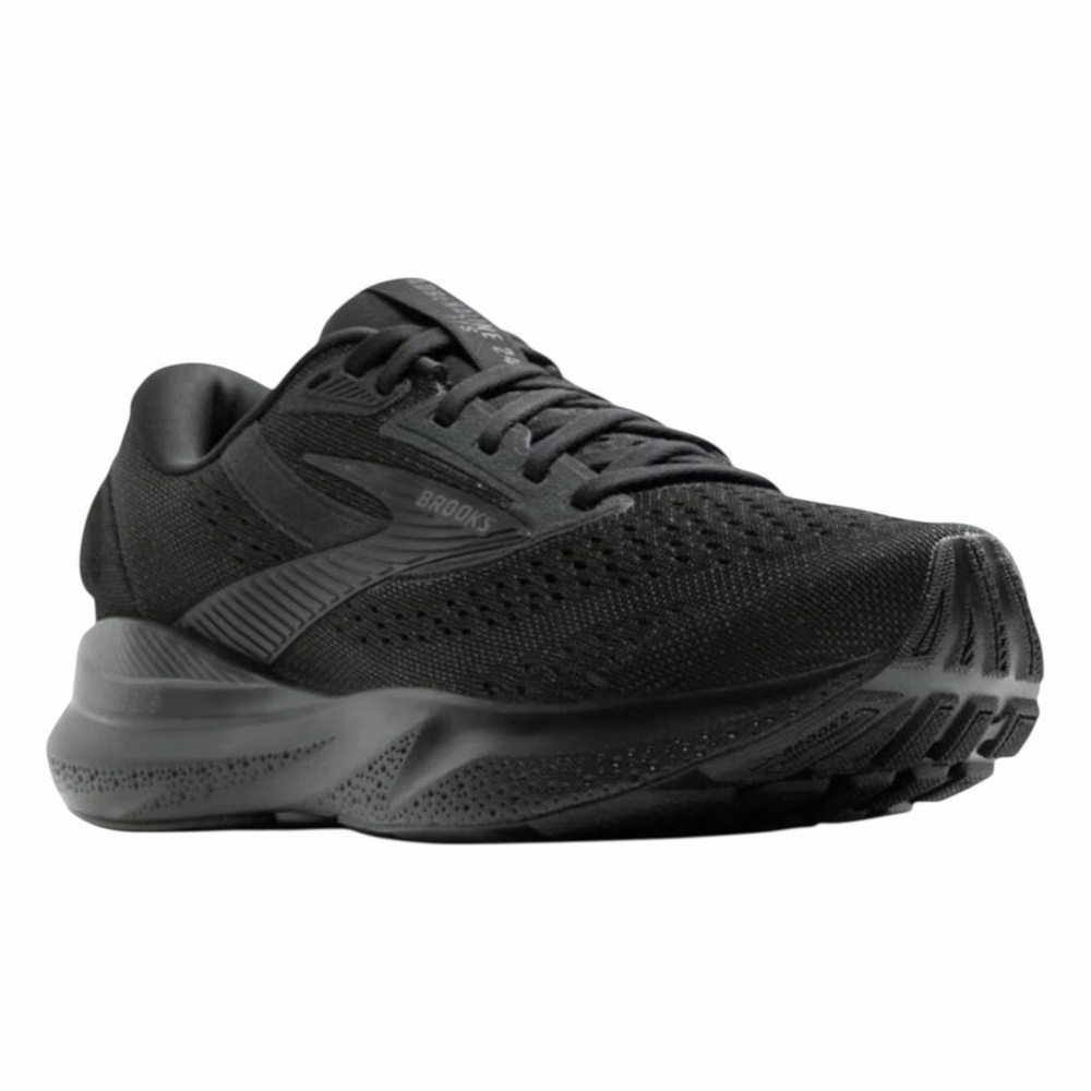New Brooks Adrenaline GTS 23 Men’s 9.5 Black Running Shoes Stability w/ Box